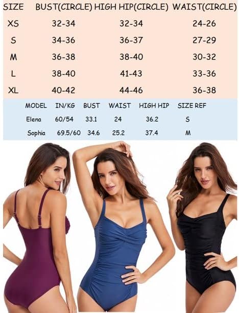 Amazon.com: EINSZWEIDOG Traje de baño de una pieza para mujer con control  de abdomen y cuello en V : Ropa, Zapatos y Joyería