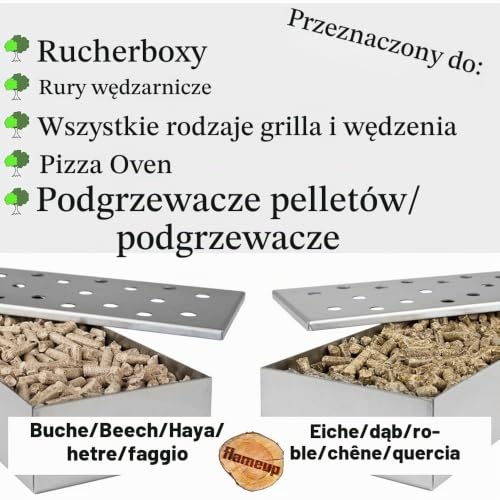 Pellet Dębowy 15 kg + Bukowy 15 kg - Grill Wędzarniczy, Drewno do Pieca Pizzy, BBQ, Grillowania, Wędzenia, Ogrodu - Akcesoria