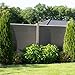 Home Deluxe Sichtschutzzaun CALLADO - 4 x Element + 6 x Pfosten I Blickschutz Windschutz Sonnenschutz