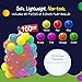 Ball Pit Balls for Baby | 100 Pc Plastic Play Balls | Bright Vibrant Colors for Baby Kid and Toddlers, for Ball Pit, Play Tent | Bounce House and Playpen