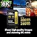 Lexar 256GB Professional 2000x SD Card, UHS-II, C10, U3, V90, Full HD, 8K, Up To 300MB/s Read SDXC Memory Card, for DSLR, Cinema-Quality Video Cameras (LSD2000256G-BNNNU)