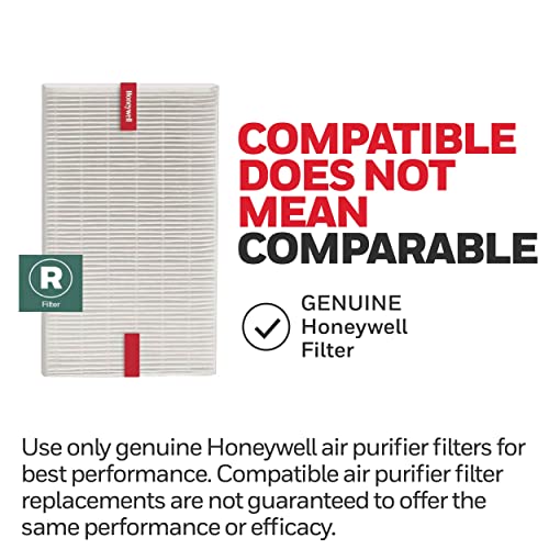 Honeywell Hepa Air Purifier Filter R, 1-Pack For Hpa 100/200/300 And 5000 Series - Airborne Allergen Air Filter Targets Wildfire/Smoke, Pollen, Pet Dander, And Dust #TOP2