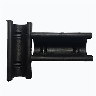 Alfombrilla antideslizante para salpicadero de coche, 100 unidades/lote, abrazadera de invernadero, tubo de tubo y clip de película, accesorios de sombra, conector de abrazadera de tubo liso negro