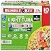 BUMBLE BEE Chunk Light Tuna in Water, Canned Tuna Fish, High Protein Food, 5oz Can (Pack of 10)