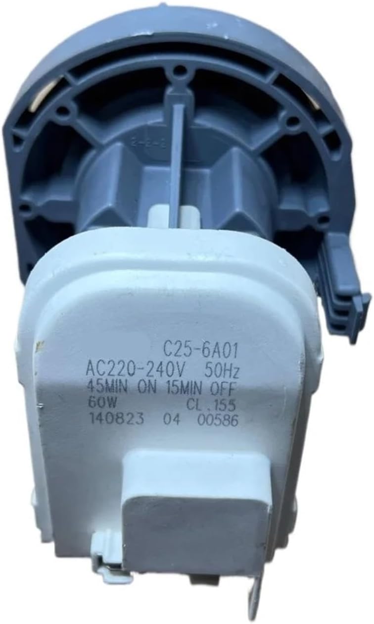 Dishwasher Drain Pump Motor, Compatible For Midea, C25-6A01 60W 220-240V 50Hz Dish Washer Parts