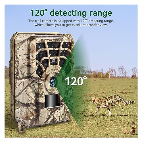 Caméra de chasse HD surveillance de la faune sauvage extérieure