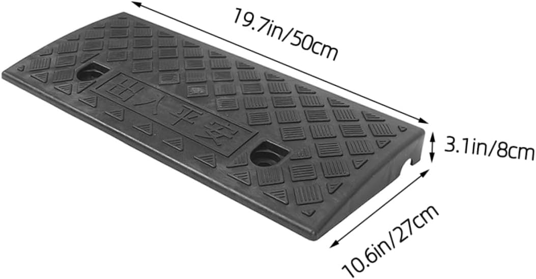 Didiseaon Car Door Sill Pads Lightweight Car Ramps Home Ramp Portable Wheelchair Access Mats