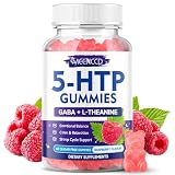 MEENCCD 5-HTP Gummies 300mg, 5-HTP Supplement with 200mg L-Theanine & 50mg GABA, GABA Supplements for Adults...