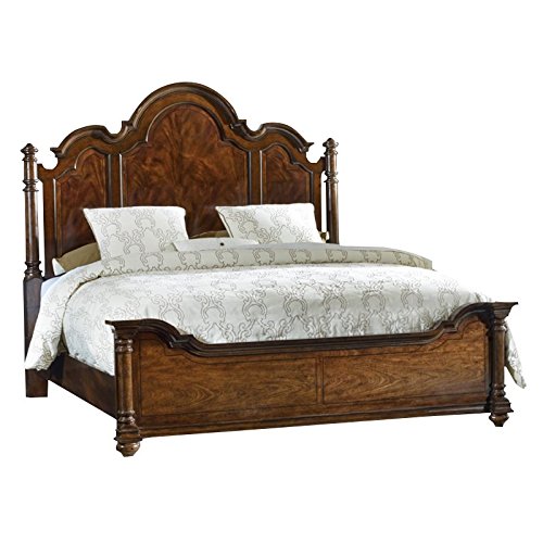 Hooker Furniture Leesburg California King Poster Panel Bed In Mahogany #TOP4