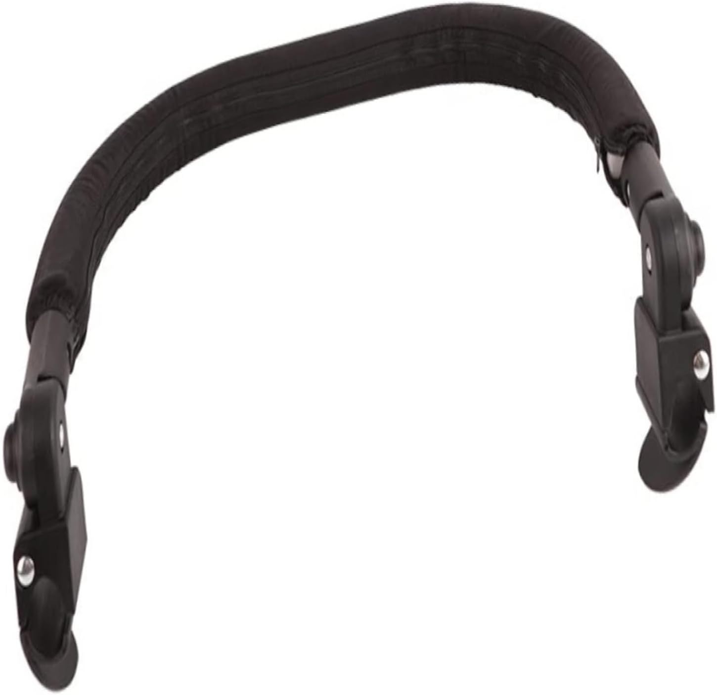 Universal Baby Stroller Guardrail Armrest with Adjustable Bumper Bar Stroller Accessories Black
