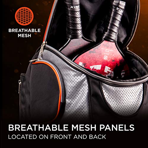 Onix Pickleball Durable Backpack Is Designed To Carry Paddles, Balls, Apparel, And Water Bottles #TOP4