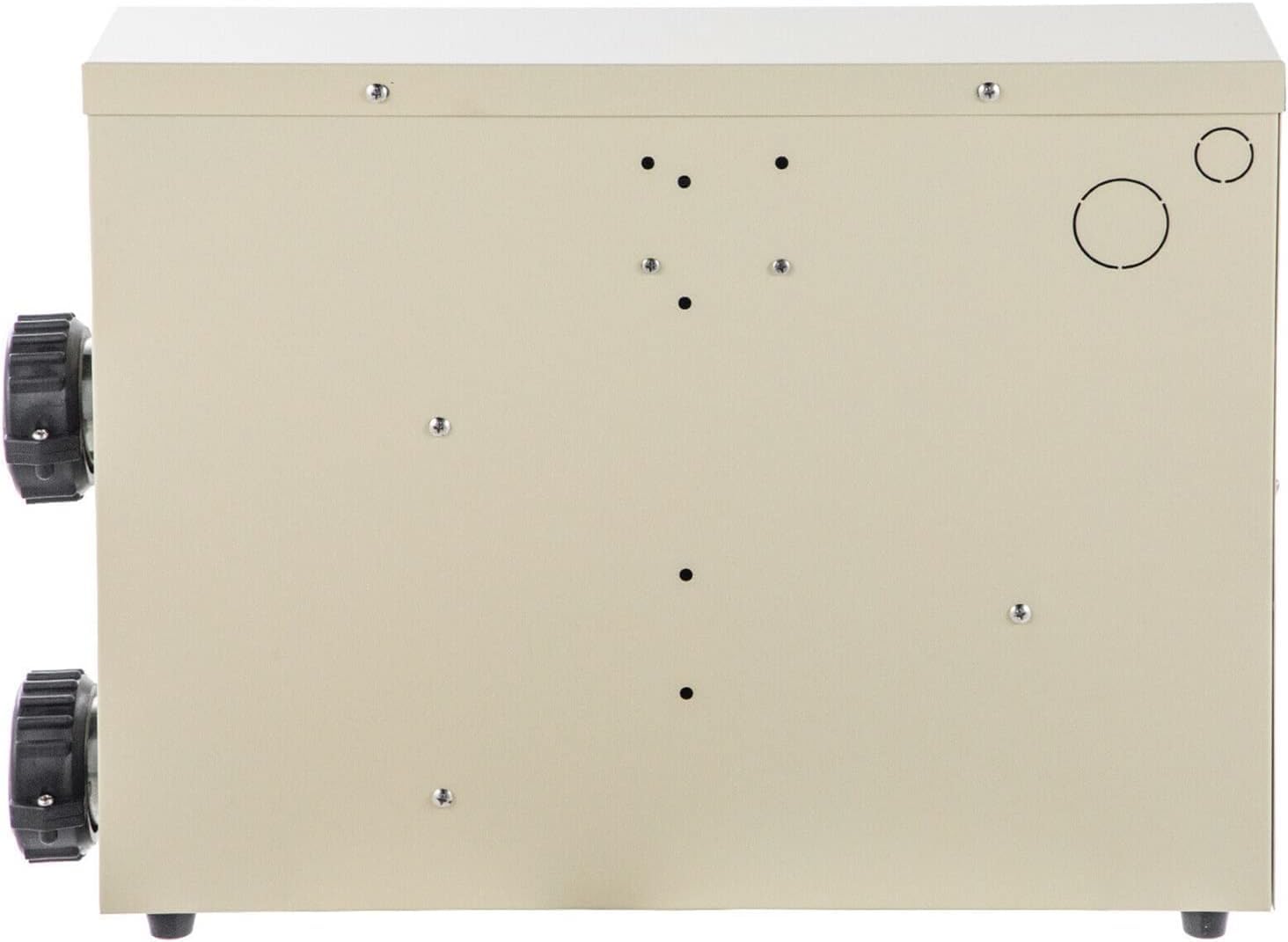 Calentador de Piscina Eléctrico Digital 11KW para Piscina, SPA, Bañera Hidromasaje, con Termostato Ajustable, Pantalla Táctil LCD Inteligente, 220V/240V 50A, Acero Inoxidable 304 y Conexión de 50mm