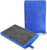Linkstyle 2 PCS Clay Mitt, Car Clay Bar Mitt, Medium Grade Clay Bar Wash Mitt for Car Detailing Clay Bar Alternative Novel Detailing Tool Car Care