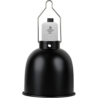 Terrarium Dome Lampenfassung E27 Reptilien Aluminium Reflektorlampe 55 InchMax 100W f r W rmelampe UVA UVB Lampe Keramik Heizlampe W rmelampe Schildkr ten