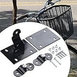 Robuste Fahrradkorbhalterung zur zuverlässigen Befestigung an verschiedenen Fahrradmodellen