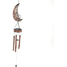 Hanging,bellCampanelli a Luce paesaggistica, campanelli eolici solari a Sospensione Luce per Cortile per Fattoria per Giardinaggio