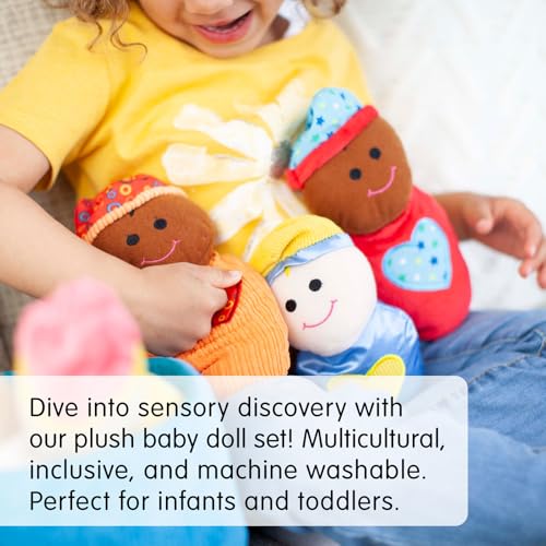 Set de 6 muñecos sensoriales para bebés y niños pequeños miniatura 4