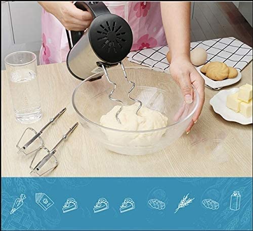 Dulasp Electric Handhold Eggbeater With Handle Protable Practical Whisk Tool For Milk Drink Coffee Frother Mixer Foamer #TOP2