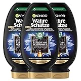 schatzkarte Die zum Ausgleichenden Shampoo passende Spülung enthält eine 97% Mixtur aus Inhaltsstoffen natürlichen Ursprungs und Wasser