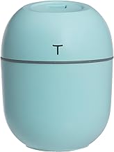 Mini Humidifier - Compact portable device with two cool‑mist modes, soft multicolor night‑light, auto shut‑off after 8 hrs, ideal for bedroom, office desk, car or baby’s room, cute pink look. (green)