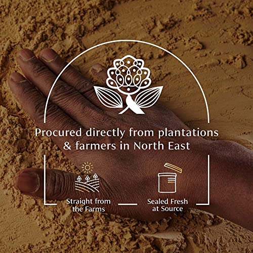 Image of VAHDAM, Organic Ginger Powder (2.47oz) 100% Raw Ground Ginger Root Powder from India | Active Gingerol - Non GMO, Gluten Free | Direct from Source
