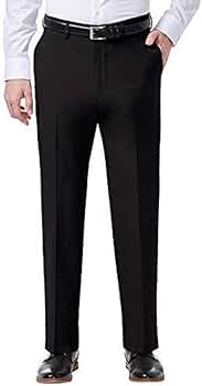 Haggar Men's Premium Stretch Dress Pant (Black, 32W x 30L) at Amazon Men's  Clothing store