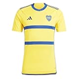 Men's Soccer Boca Juniors 23/24 Away Jersey - 100% Recycled Polyester, Xeneize on Back Collar (Large)