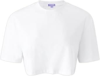 Florence by Mills Womens Garden Party Cropped Boxy Tee
