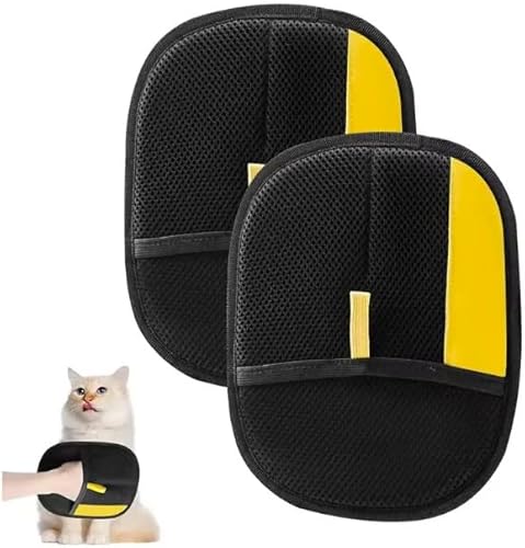 FureverCare Pet Hair Remover Gloves Reusable Electrostatic Dog & Cat Hair Remove