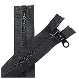 Adecuado para artes de costura: estas cremalleras de nylon se pueden utilizar para el diseño de prendas de vestir, prendas de vestir, fundas de almohadas, accesorios del boutique o otras artesanías