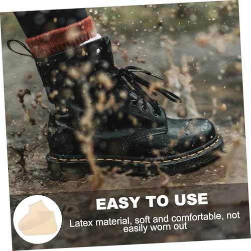 Cubrecalzados reutilizables VALICLUD para mujeres, protectores impermeables para botas de lluvia y calzado de ciclismo, ligeros y cómodos miniatura 6