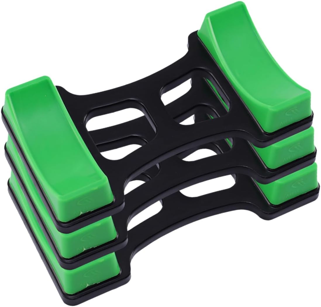 POPETPOP 3Pcs Dumbbell Rack Nonskid Dumbbell Storage Holder for Home Gym Durable Barbell Support Stand Prevents Rolling Floor Damage Workout Tool for Fitness Enthusiasts