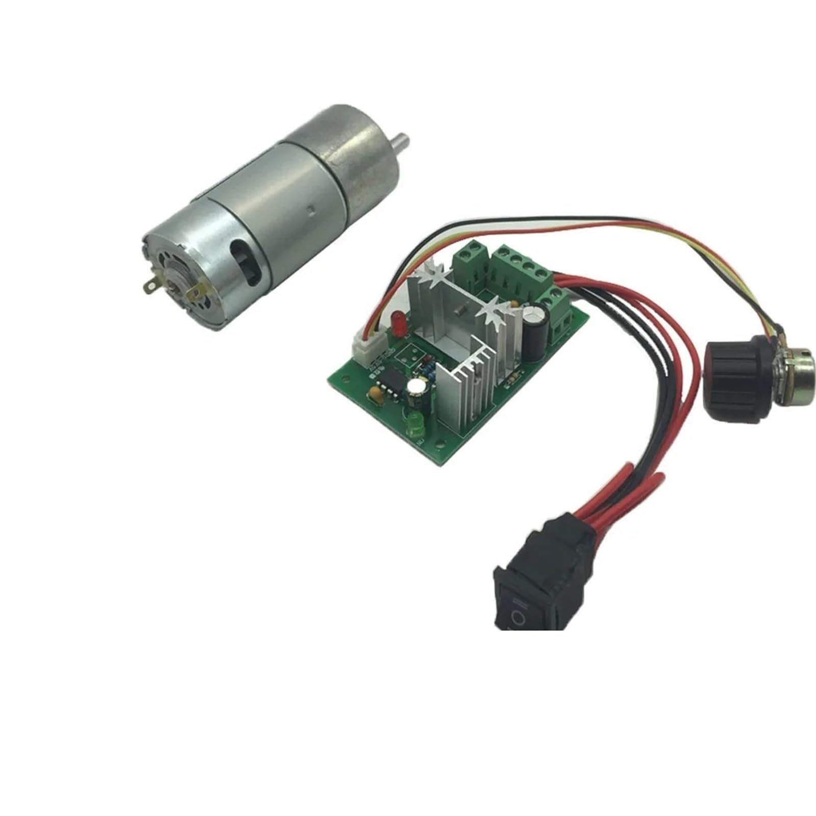 JGB37-550 silnik wsteczny 12 V DC, elektroniczny silnik o wysokim momencie obrotowym, silnik przekładniowy 12 V (opakowanie, 110 RPM_12 V)