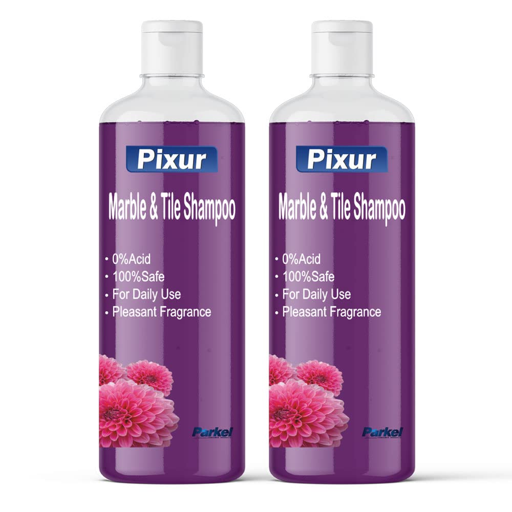 Pixur Marble And Tile Shampoo Deo Fresh Pack Of 2 Pcs x 1 L/Floor Cleaner/Thick Liquid / 0% Hcl Acid/Safe On All Type Floor/Eco Friendly/No Harmful Chemicals/For Home,Kitchen,Bathroom (B0C5WY4VP2) Amazon Price History, Amazon Price Tracker