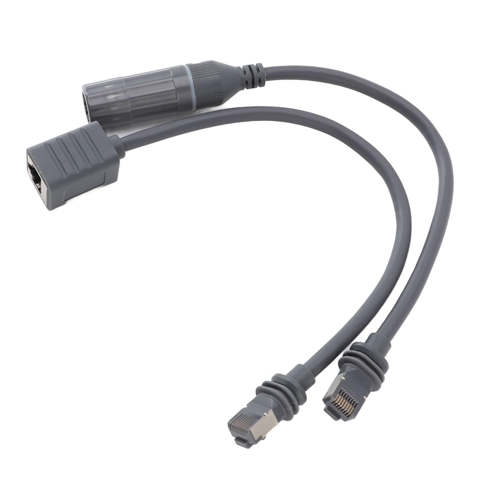 Jiawu Adattatore cavo sostitutivo Rectangular Satellite Gen3 V3, convertitore RJ45 Gen 3, adattatori RJ45 per cavi adattatore Ethernet impermeabile