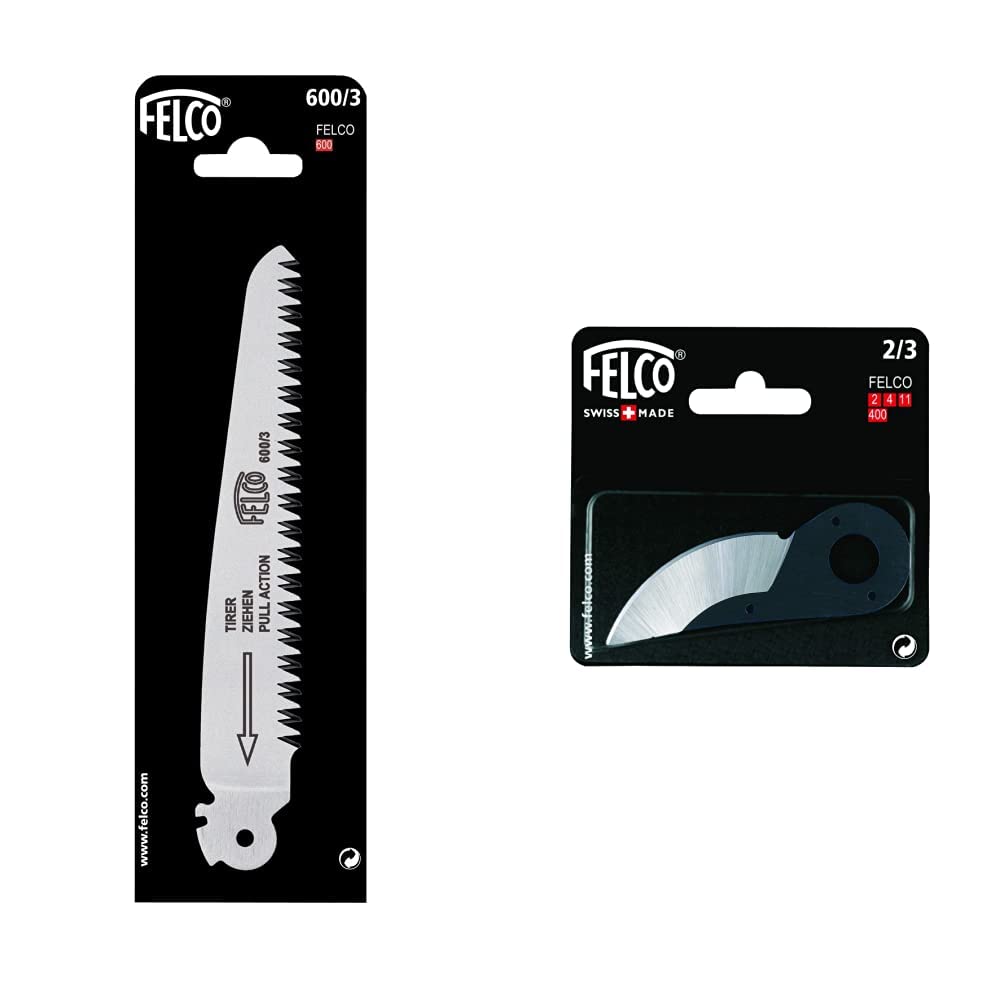 FELCO Ersatzsägeblatt für Klappsäge 600 (Länge 160 mm) & Ersatzklinge für Gartenscheren (Geeignet für 11, 4, 2, Ersatzteil für Gartenwerkzeug, Ersatzmesser) 2/3