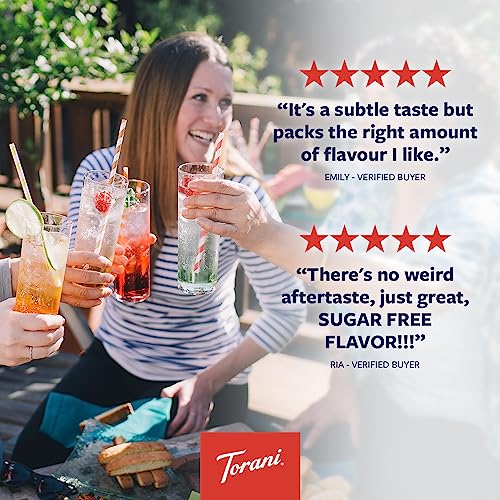 Torani Sugar Free Coconut Flavored Drink Syrup, 25.4 fl oz, 4 Pack - image 2