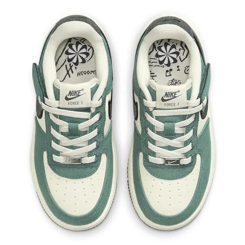Nike Force 1 LV8 3 EasyOn Little Kids' Shoes (HJ4293-100, Coconut Milk/Bicoastal/) Size 84