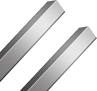 2pcs Metal Aluminum Steel Corner Guards 48” Metal Wall Corner Protector Guard for Walls (2 x 2 x 48 inch)