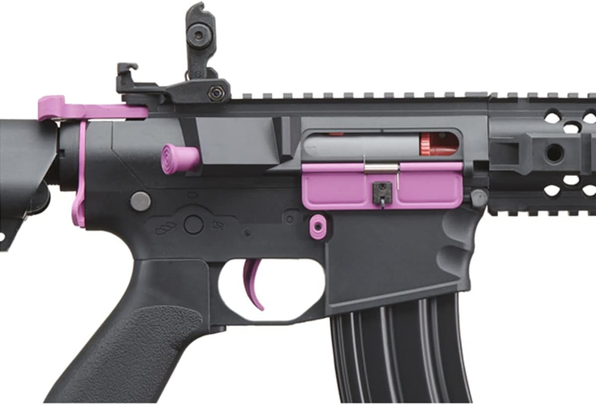 Lancer Tactical Gen 2 Evo Durable Polymer M4 Airsoft Gun AEG w/Grip, Battery, Charger & 1000 Rounds BBS Included