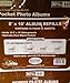 Genuine Pioneer 8x10 refill pages for your pocket album 8x10 10 pages (5 sheets)