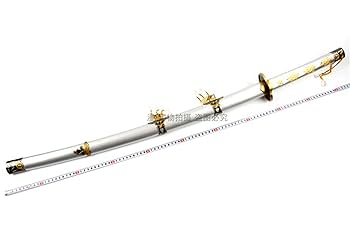 Amazon.co.jp: 【Yixianda】 日本刀 鶴丸国永 大太刀 模造刀 銘