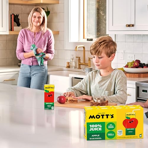 Mott's 100% Original Apple Juice, 6.75 Fl Oz Boxes, 32 Count (4 Packs Of 8) - image 9