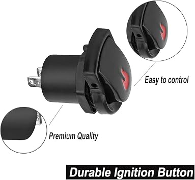 BBQ Future Electronic Ignition Button, Grill Replacement Igniter Switch Module for Char-Broil Surefire Ignition Systems (Ignition Button)