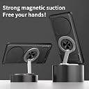 Glaxx Heavy Duty Ring Back Case Cover for Honor X9c - Kickstand, Camera Slider Protection with Magnetic Ring Rugged Bumper Hard Back Cover for Honor X9c gallery image