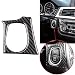 Xotic Tech Carbon Fiber Molding Engine Start Switch Button Cover Decoration Trim for BMW F30 F31 F34