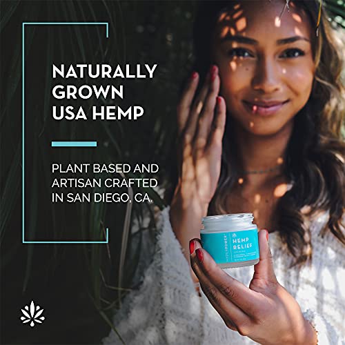 HyperPower Hemp Cooling Muscle Rub Cream, Hemp Oil for Post Workout Muscle Recovery Lotion, Plant based Post Workout Rub… - Image 3