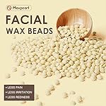 Maxpearl Wax Beads for Facial Hair Removal, 1LB Hypoallergenic Hard Wax Beans with Natural Ingredients for Sensitive Skin, Eyebrows, Upper Lip, Chin, Sideburns, Neck & More - Image 3