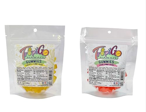 Generic TropiGo Gummies Lychee & Pineapple (Pack of 2)