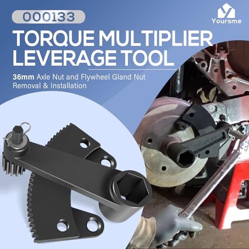 Yoursme 000133 Torque Multiplier Leverage Tool Fit for Classic VW Bug/Volkswagen Beetle, 36mm Axle Nut and Flywheel Gland Nut Removal & Installation Tool Torque Leverage Tool by Yoursme - Image 2